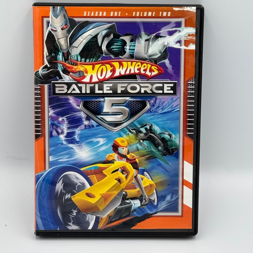 Hot Wheels Battle Force 5 Season 1 Volume 2 DVD Tested